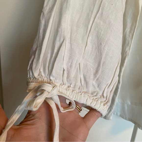 Sundance Catalog Sahara Linen Top in Petite Small - Picture 6 of 9